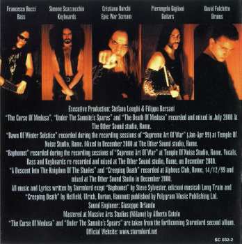 CD Stormlord: The Curse Of Medusa