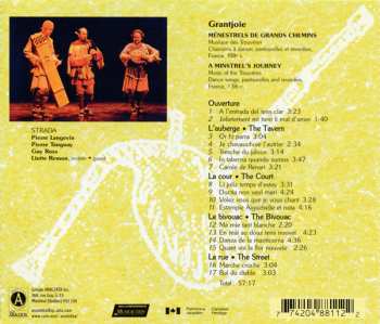 CD Strada: Grantjoie - Ménestrels De Grands Chemins - A Minstrel's Journey