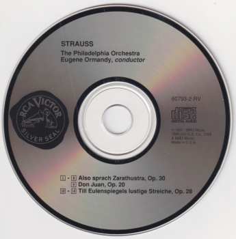 CD Richard Strauss: Also Sprach Zarathustra – Don Juan – Till Eulenspiegel