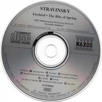 CD Igor Stravinsky: L'oiseau De Feu = Firebird / Le Sacre De Printemps = The Rite Of Spring