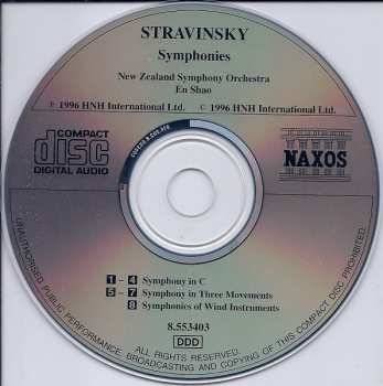 CD Igor Stravinsky: Symphonies