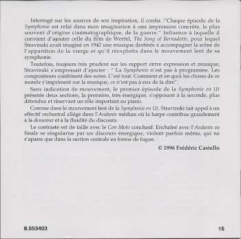 CD Igor Stravinsky: Symphonies