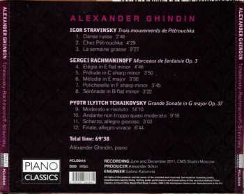 CD Igor Stravinsky: Pétrouchka / Morceaux De Fantaisie Op. 3 / Grande Sonate Op.37