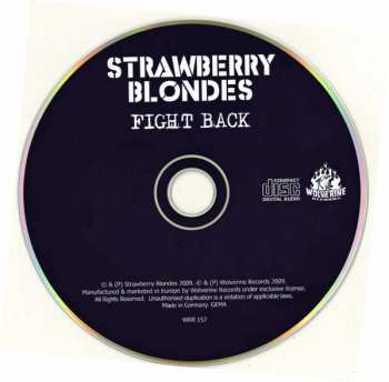 CD Strawberry Blondes: Fight Back