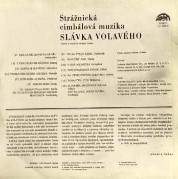 LP Strážnická Cimbálová Muzika Slávka Volavého: Strážnická Cimbálová Muzika Slávka Volavého
