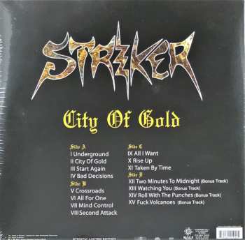 2LP Striker: City Of Gold LTD | CLR