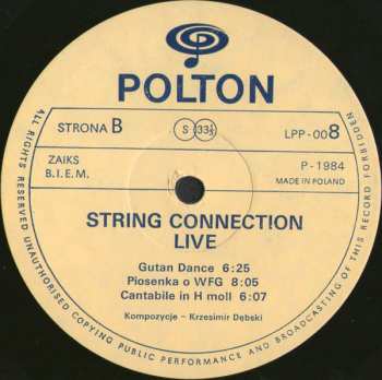 LP String Connection: Live (Jazz)