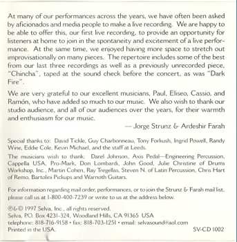 CD Strunz & Farah: Live