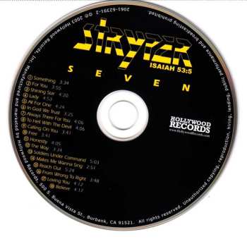 CD Stryper: Seven: The Best Of Stryper