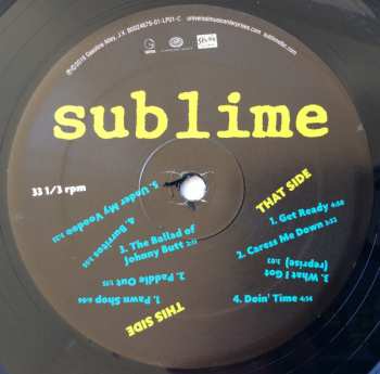 2LP Sublime: Sublime