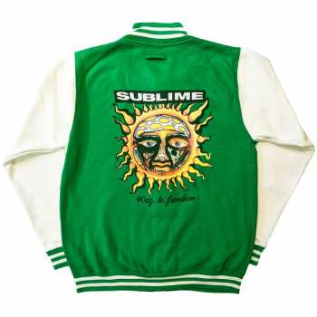 Merch Sublime: Sublime Unisex Varsity Jacket: 40oz To Freedom (back Print) (medium) M