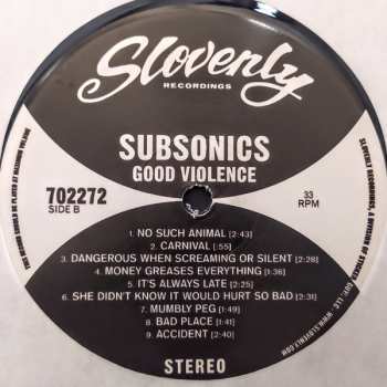 LP Subsonics: Good Violence