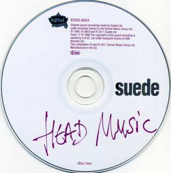 2CD/DVD Suede: Head Music DLX