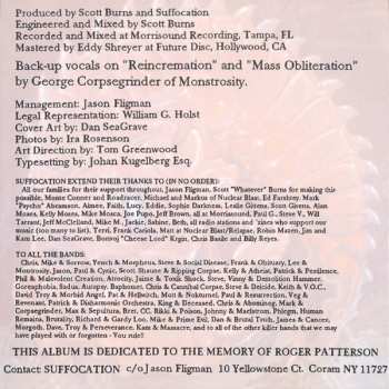 CD Suffocation: Effigy Of The Forgotten