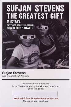 LP Sufjan Stevens: The Greatest Gift (Mixtape) (Outtakes, Remixes & Demos From Carrie & Lowell) LTD | CLR