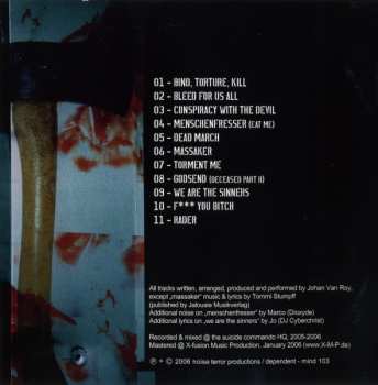 2CD/Box Set Suicide Commando: Bind, Torture, Kill LTD