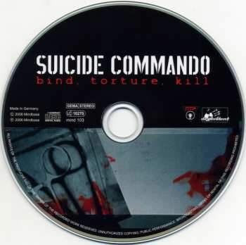 2CD/Box Set Suicide Commando: Bind, Torture, Kill LTD