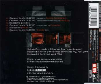 CD Suicide Commando: Cause Of Death: Suicide