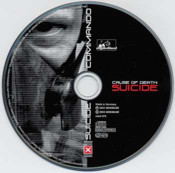 CD Suicide Commando: Cause Of Death: Suicide