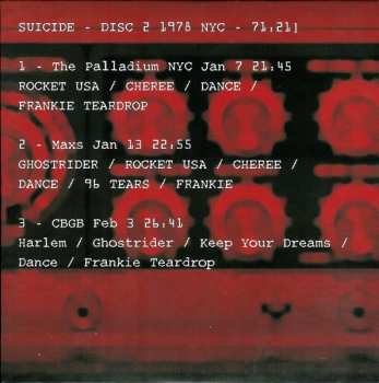 6CD/Box Set Suicide: Live 1977-1978 LTD