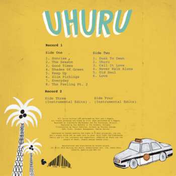 2LP Summers Sons: Uhuru LTD