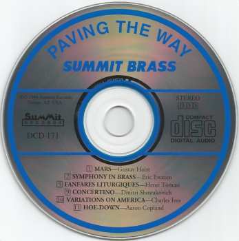 CD Summit Brass: Paving The Way