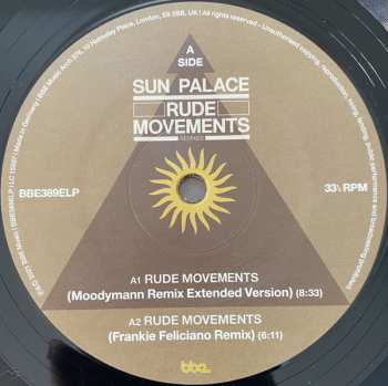 2LP Sun Palace: Rude Movements Remixes