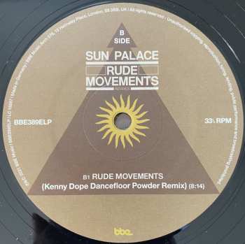 2LP Sun Palace: Rude Movements Remixes
