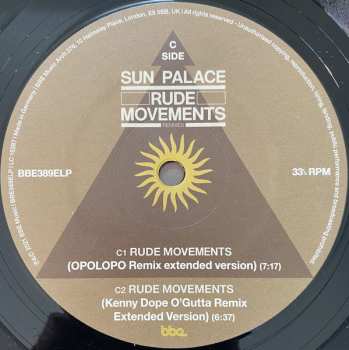 2LP Sun Palace: Rude Movements Remixes