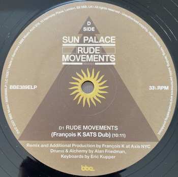 2LP Sun Palace: Rude Movements Remixes