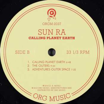 LP Sun Ra: Calling Planet Earth