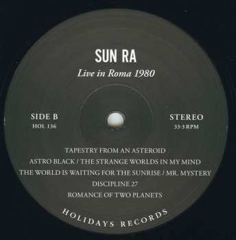 3LP/Box Set Sun Ra: Live In Roma 1980 LTD