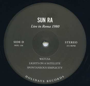3LP/Box Set Sun Ra: Live In Roma 1980 LTD