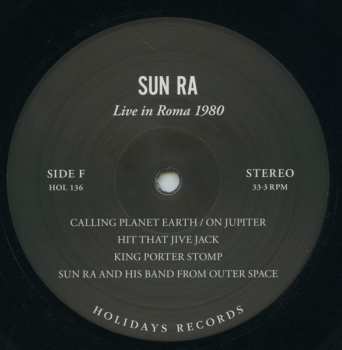3LP/Box Set Sun Ra: Live In Roma 1980 LTD