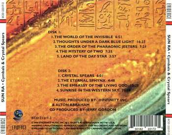 2CD Sun Ra: The Great Lost Sun Ra Albums (Cymbals & Crystal Spears)