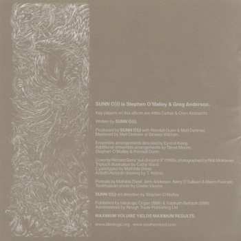CD Sunn O))): Monoliths & Dimensions