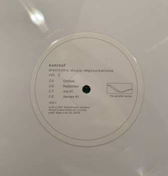 LP Sunroof: Electronic Music Improvisations Vol. 2 CLR | LTD