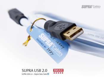 Hi-Fi Supra Usb 2.0 A-b
