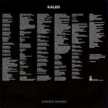 2LP Kaleo: Surface Sounds CLR