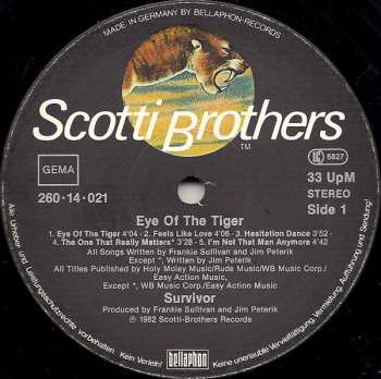 LP Survivor: Eye Of The Tiger