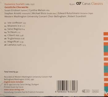 CD Susan Erickson: Domenico Scarlatti - Geistliche Chorwerke