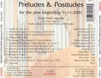 CD Susan Ferré: Preludes & Postludes For The Year Beginning 9-11-2001