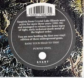 LP Suspiria: Psychologically Impaled CLR | LTD