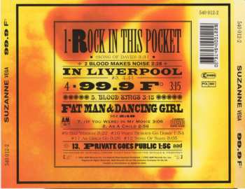 CD Suzanne Vega: 99.9F°