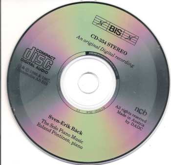 CD Roland Pöntinen: The Solo Piano Music