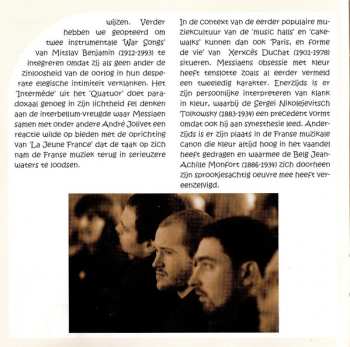 CD Sven van de Voorde: TetraGonist / Quatuor Pour La Fin Du Temps