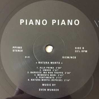 LP Sven Wunder: Natura Morta