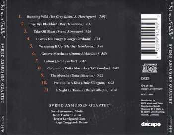 CD Svend Asmussen Quartet: Fit As A Fiddle