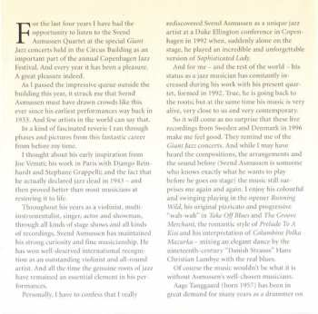 CD Svend Asmussen Quartet: Fit As A Fiddle