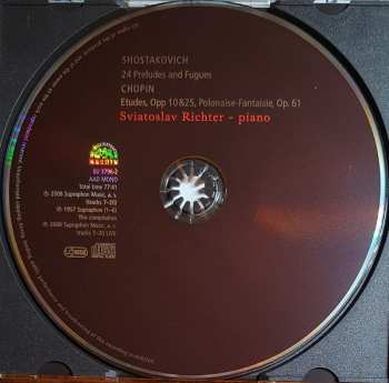 CD Frédéric Chopin: 24 Preludes And Fugues / Etudes, Opp 10 & 25 / Polonaise-Fantaisie, Op. 61